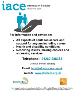 IACE - Information and Advice Cheshire East